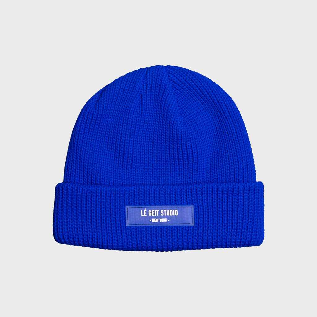 Sailor Cuff Beanie - Nipsey Blue – Lé Geit Studio