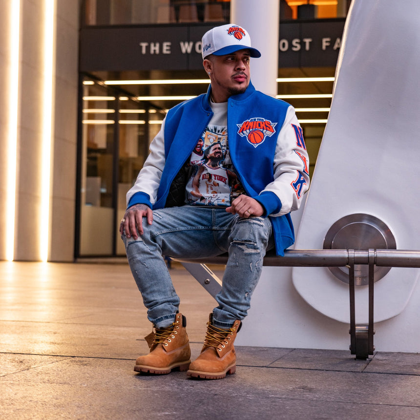 New York Knicks "The Mecca" T Shirt - Bone White - Men's