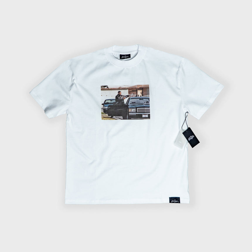 Denzel "Training Day" T Shirt - White - Men's