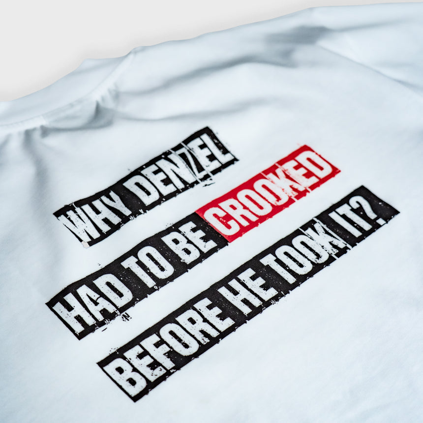 Denzel "Training Day" T Shirt - White - Men's