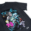 Joker Arkham T Shirt - Charcoal Black - Men's