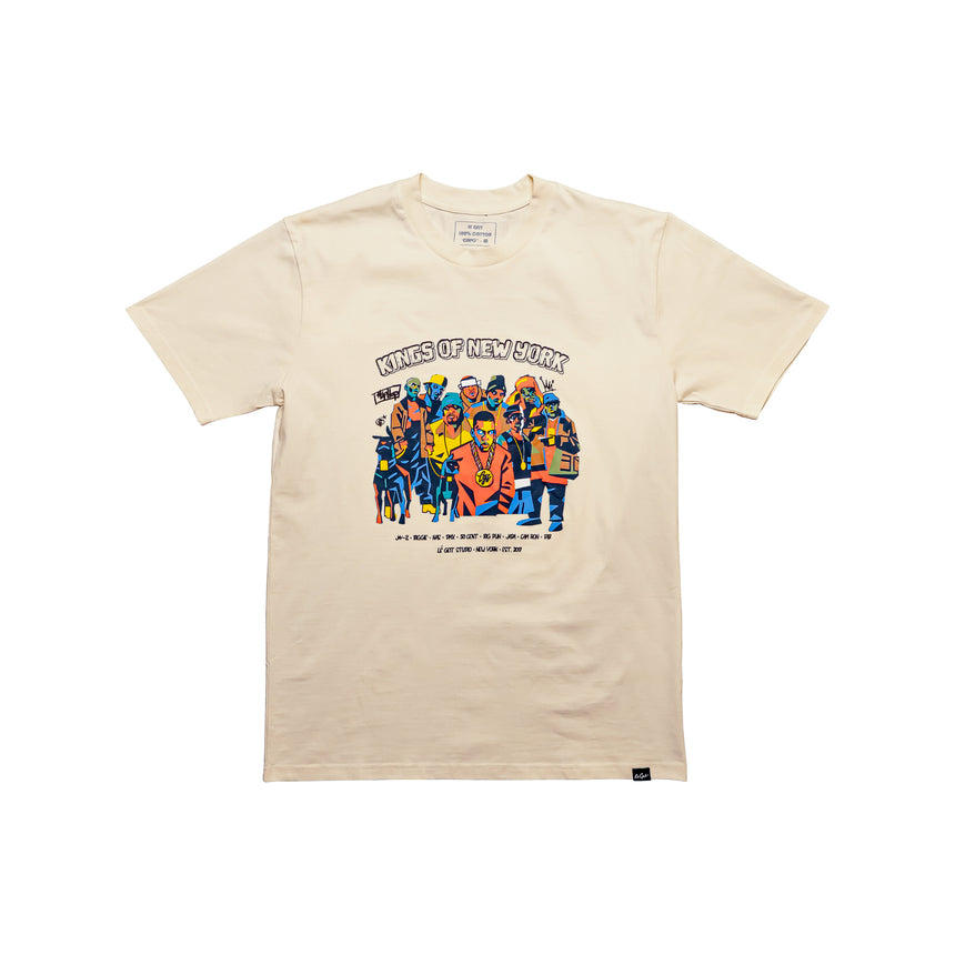 New York Legends Tee - Cream - Men's