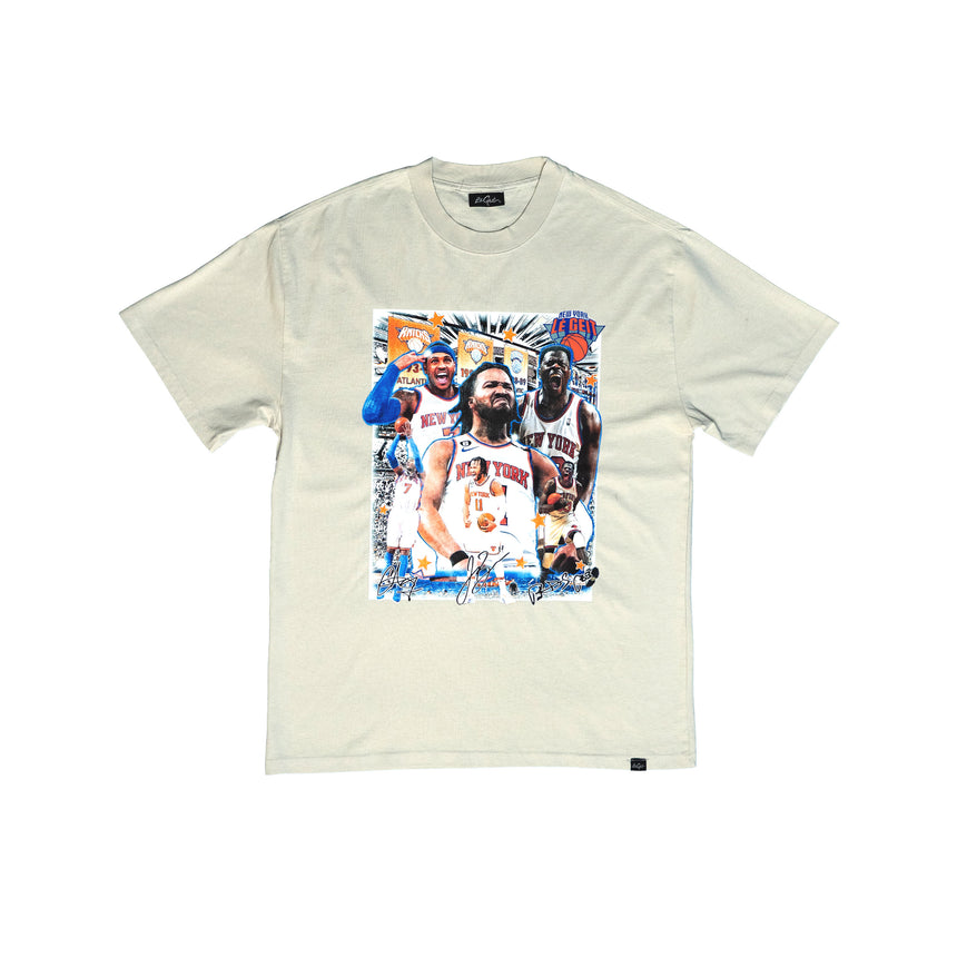 New York Knicks "The Mecca" T Shirt - Bone White - Men's