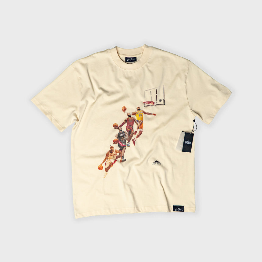 LeBron "Chosen One" T Shirt - Cream - Men's - 9.0 oz