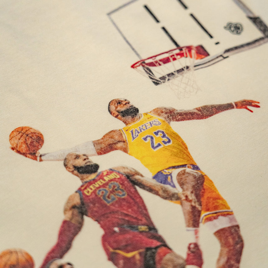 LeBron "Chosen One" T Shirt - Cream - Men's - 9.0 oz