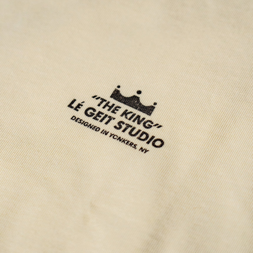 LeBron "Chosen One" T Shirt - Cream - Men's - 9.0 oz