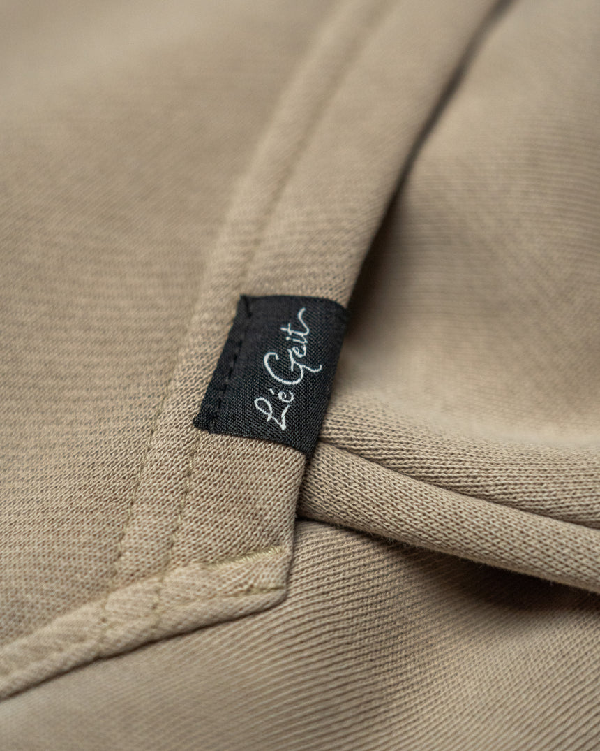 "the GOAT" Paint Splatter Pullover Hoodie - 10.0 oz - Faded Tan - Men's