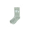 Classic Crew Socks - Grey / White