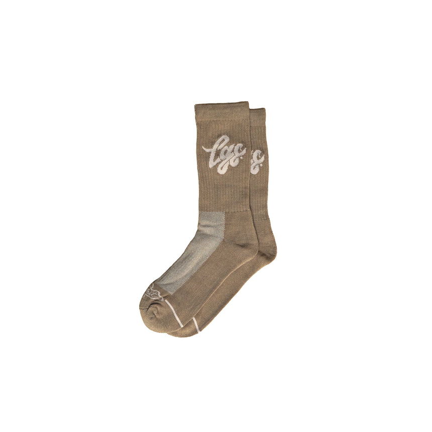 Classic Crew Socks - Mocha