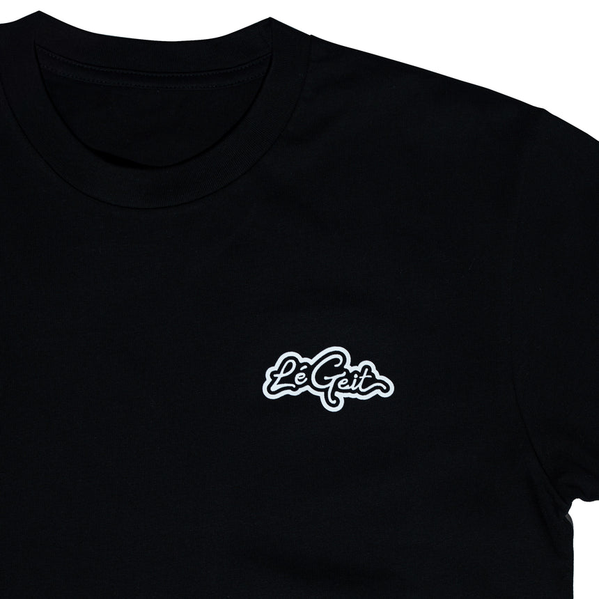 The GOAT Logo Tee - Black/White - Men's