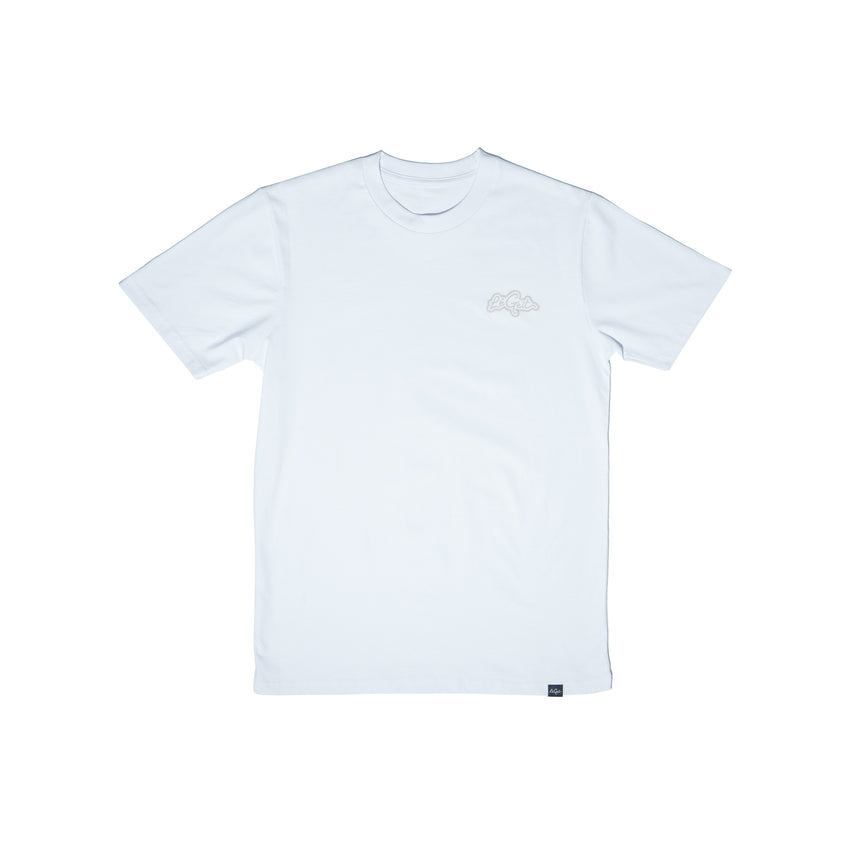 The GOAT Logo Tee - White/Cream - Men's