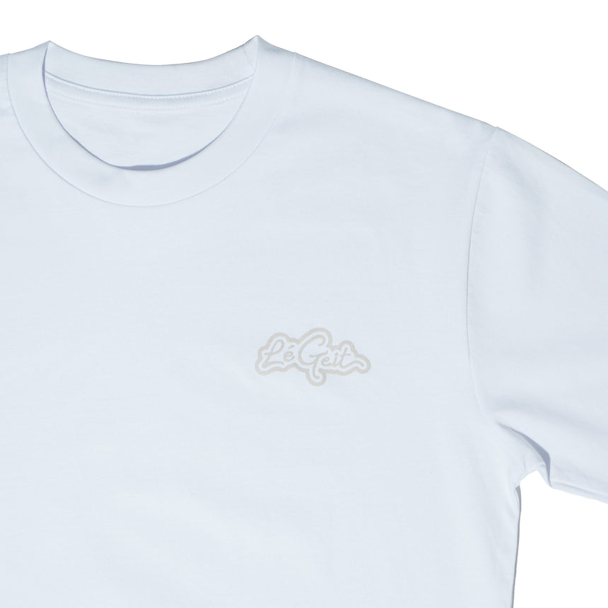 The GOAT Logo Tee - White/Cream - Men's