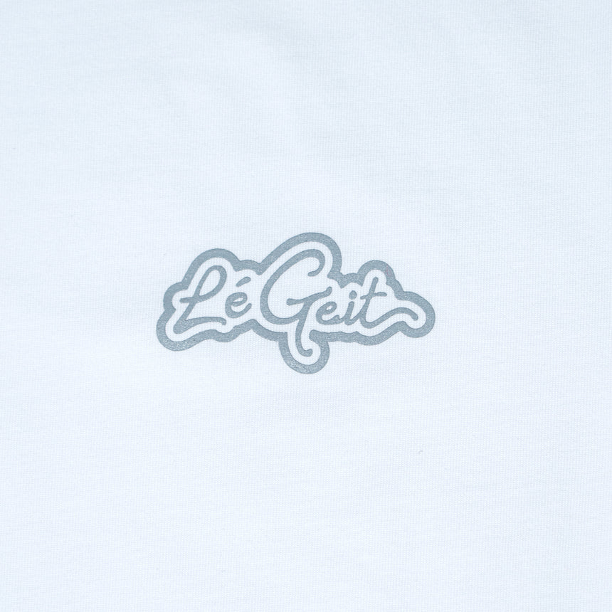 The GOAT Logo Tee - White/Grey - Men's
