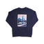 Porsche 911 GT3 Crewneck - Petrol Blue / Cream - Men's - 10.3 oz