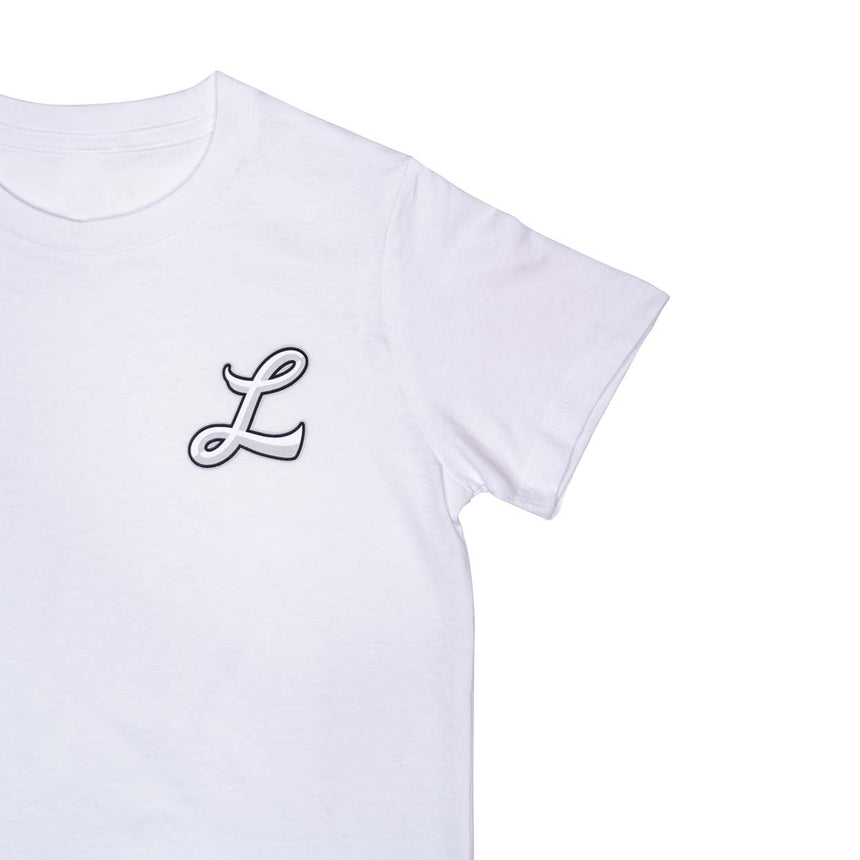 Script Logo - T-Shirt - White - Kids