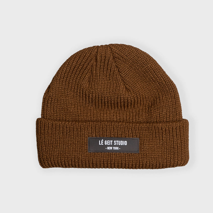 Sailor Cuff Beanie - Mocha