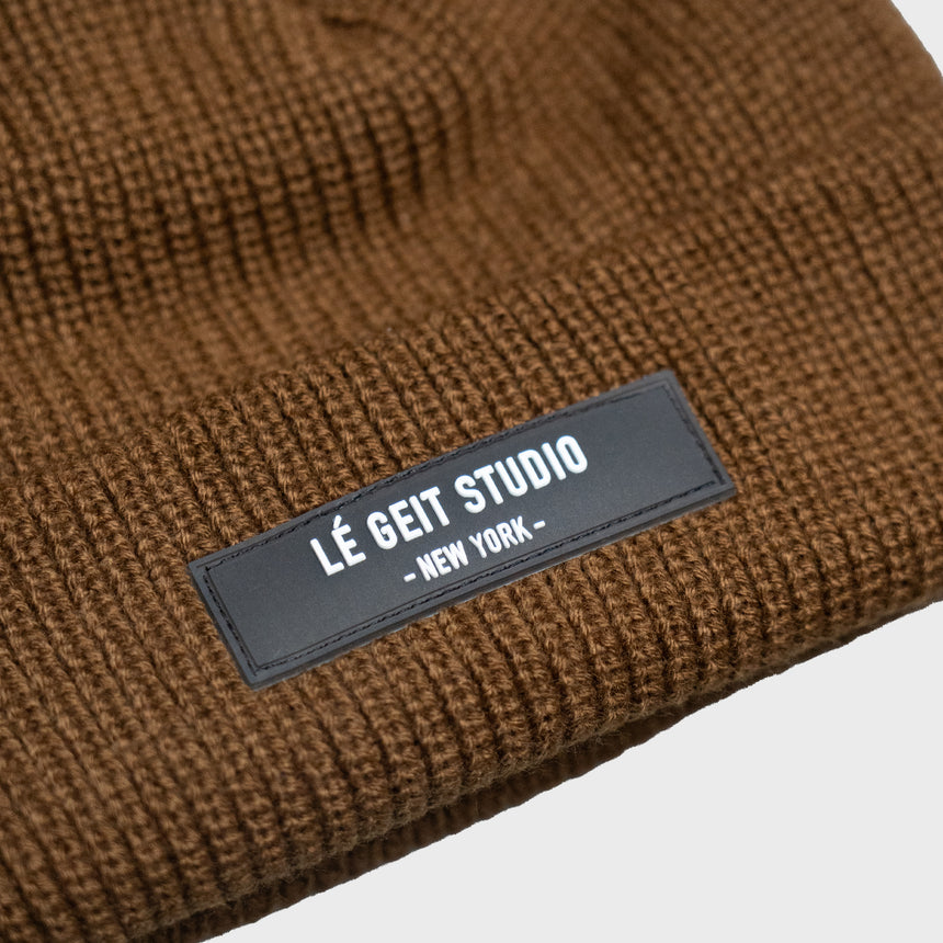 Sailor Cuff Beanie - Mocha