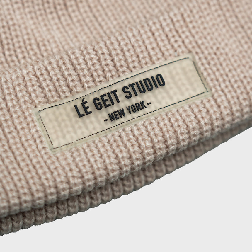 Sailor Cuff Beanie - Cream