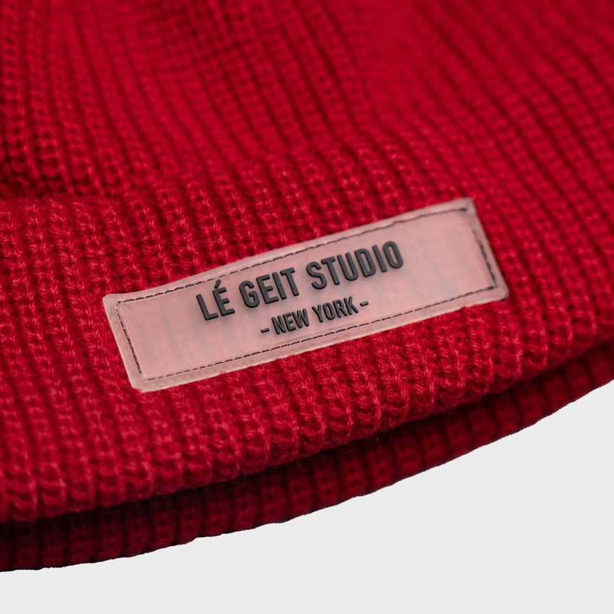Sailor Cuff Beanie - Varsity Red