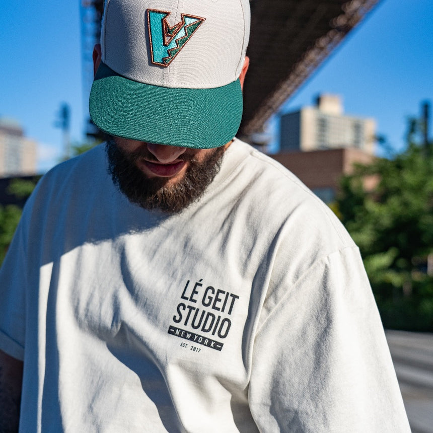 New York Vintage Tee - T-Shirt - Bone White - Men's