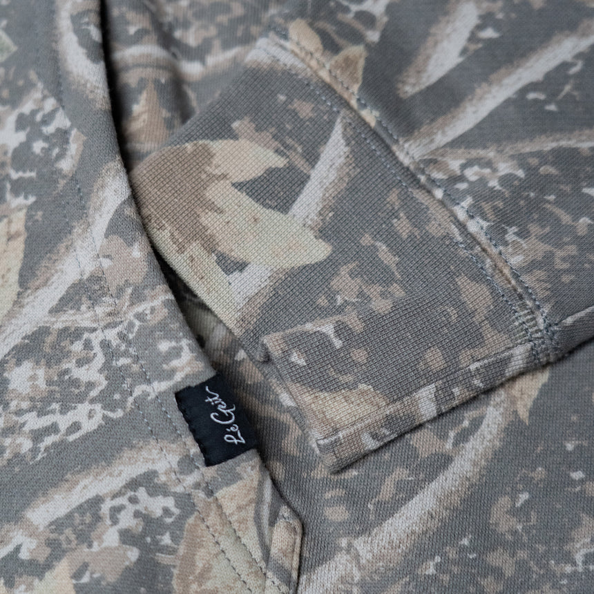 Deadwood Heavy Pullover Hoodie 10oz. - Grey Olive/Tan - Men's