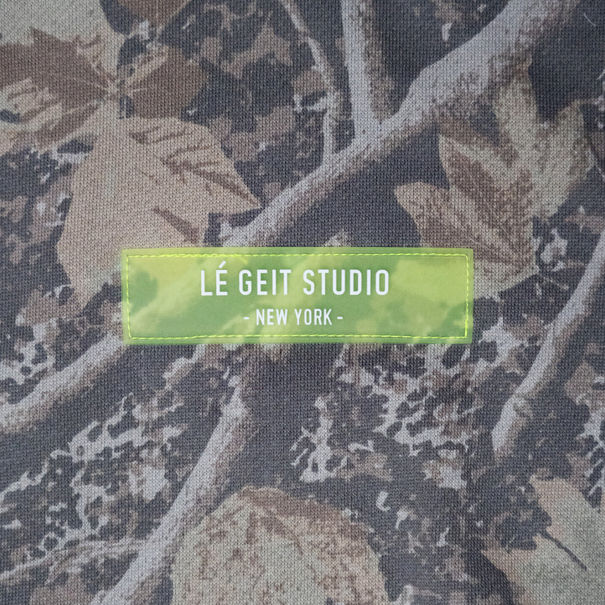 Deadwood Heavy Pullover Hoodie 10oz. - Grey Olive/Tan - Men's