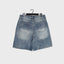 Denim Shorts - "Vintage" - Mid Indigo - 13.5 oz - Men's