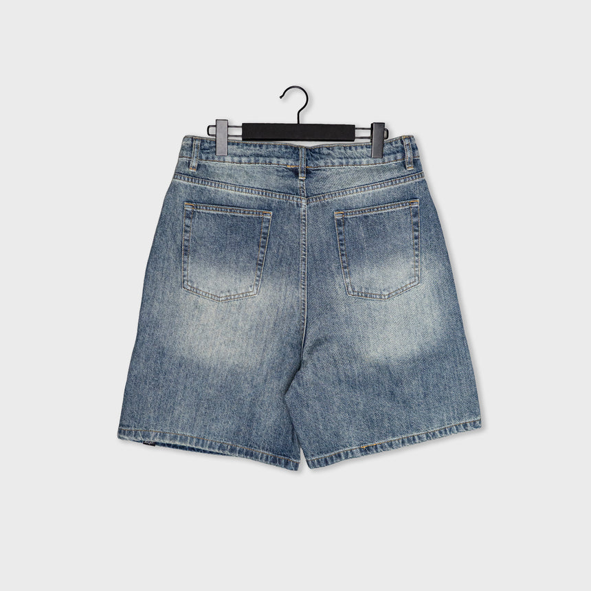 Denim Shorts - "Vintage" - Mid Indigo - 13.5 oz - Men's