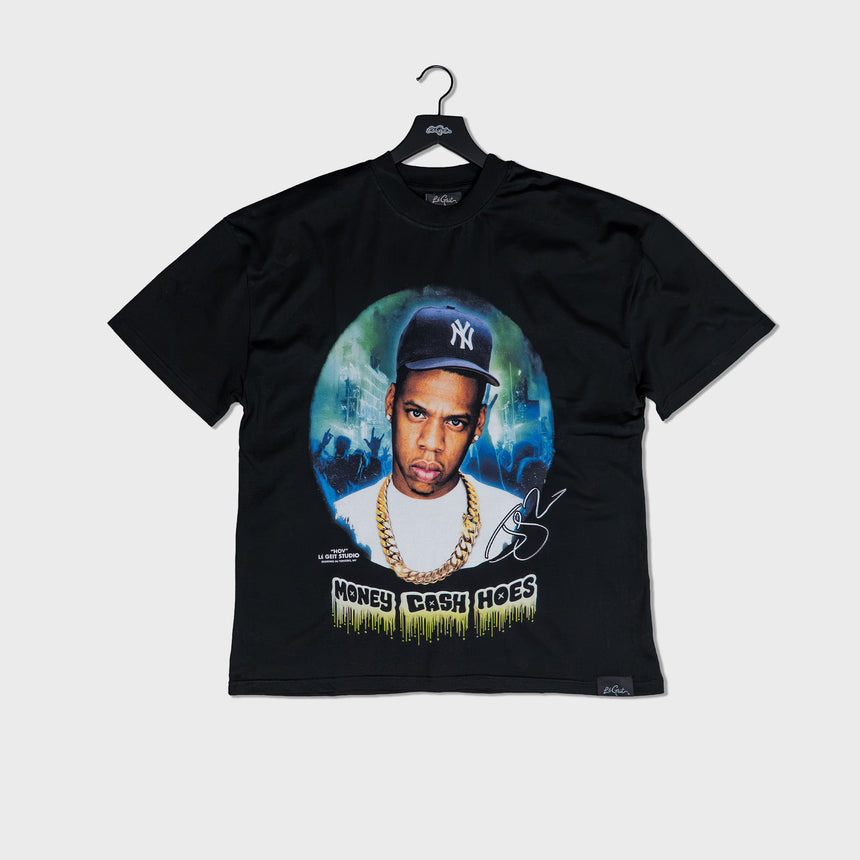 Jay Z "The Blueprint" T Shirt - Black - Men's - 9.0 oz