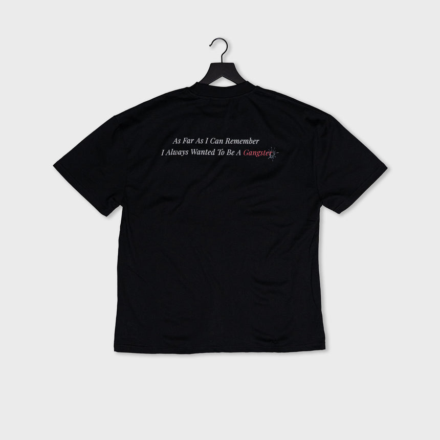 Mafia Boss "Cosa Nosta" - T Shirt - Black - Men's - 9.0 oz