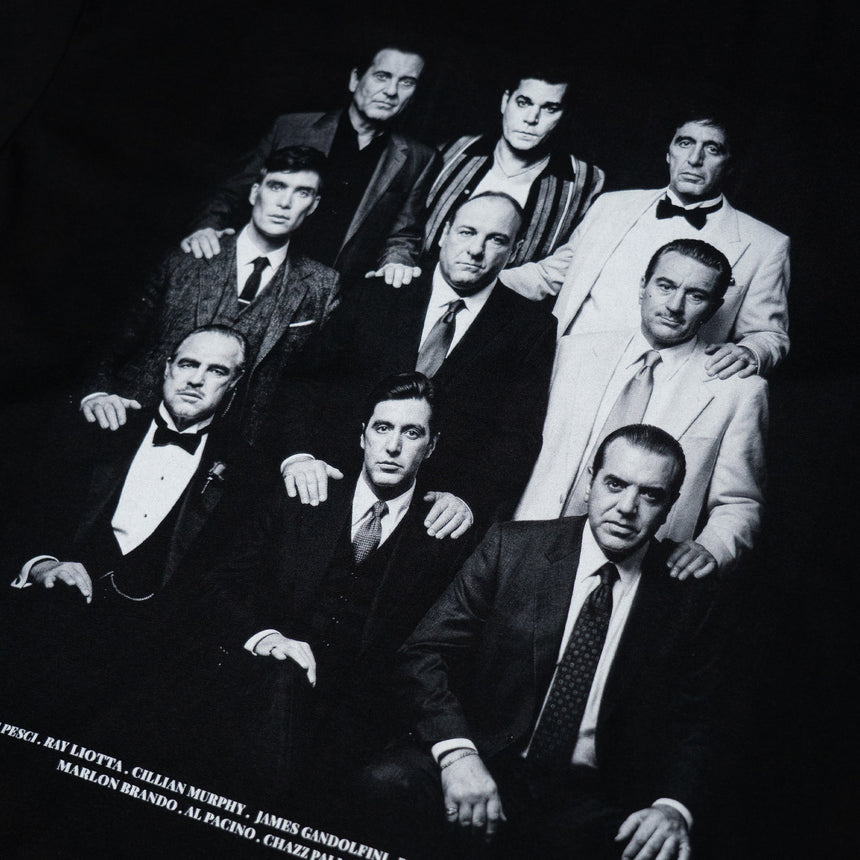 Mafia Boss "Cosa Nosta" - T Shirt - Black - Men's - 9.0 oz