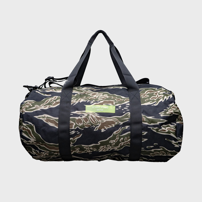 Tiger Camo Essential Daily Duffle Bag - 29L